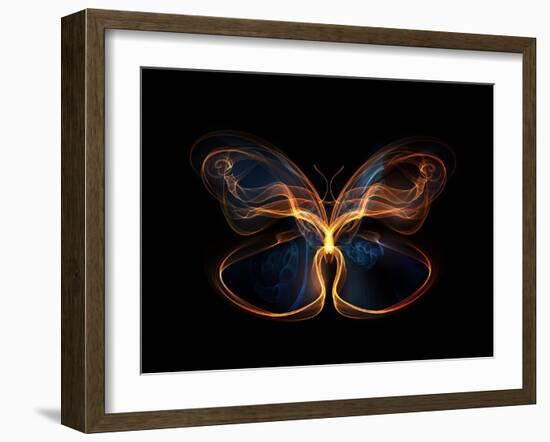 Butterfly Element-agsandrew-Framed Art Print