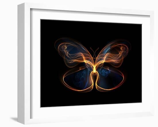 Butterfly Element-agsandrew-Framed Art Print