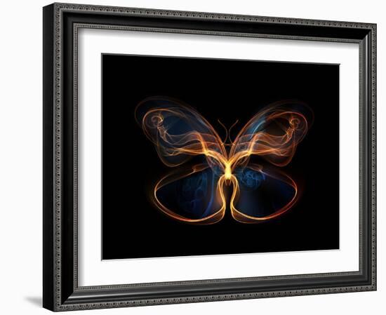 Butterfly Element-agsandrew-Framed Art Print