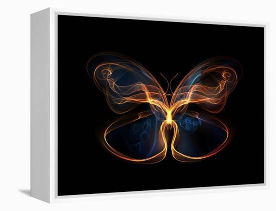 Butterfly Element-agsandrew-Framed Stretched Canvas