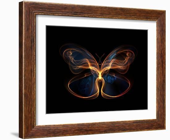 Butterfly Element-agsandrew-Framed Art Print