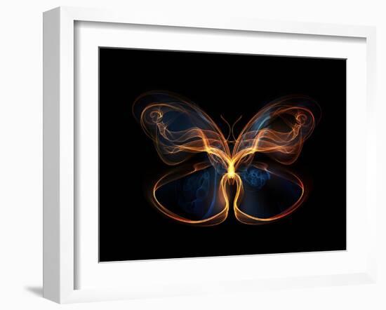 Butterfly Element-agsandrew-Framed Art Print