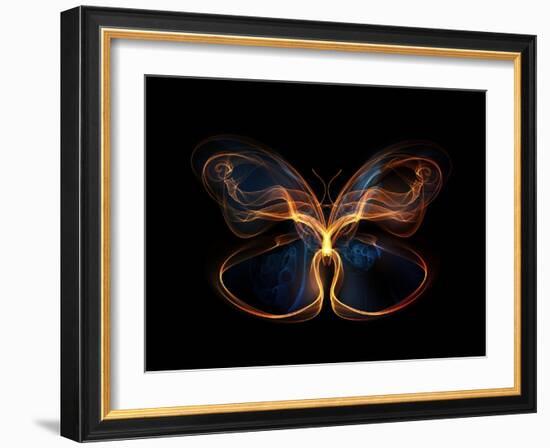 Butterfly Element-agsandrew-Framed Art Print