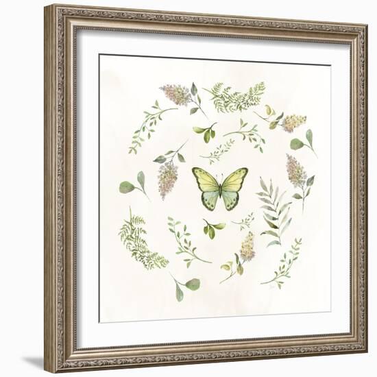 Butterfly Enchantment I-null-Framed Art Print