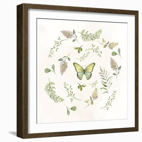 Butterfly Enchantment I-null-Framed Art Print