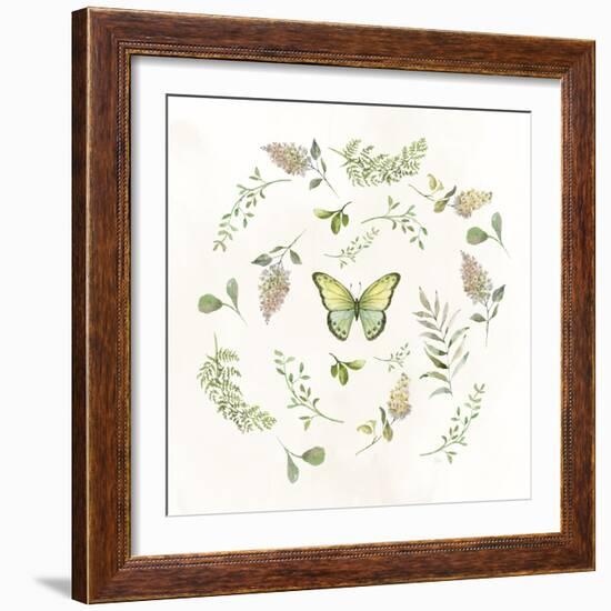 Butterfly Enchantment I-null-Framed Art Print