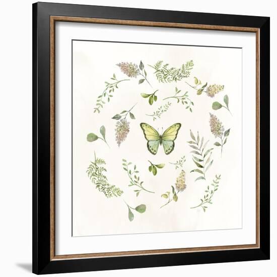 Butterfly Enchantment I-null-Framed Art Print