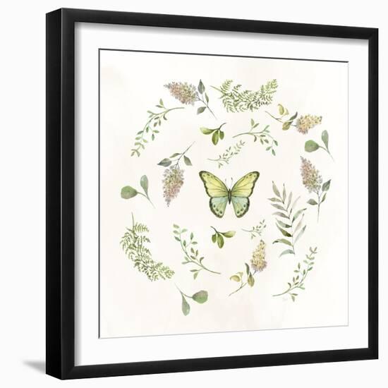 Butterfly Enchantment I-null-Framed Art Print