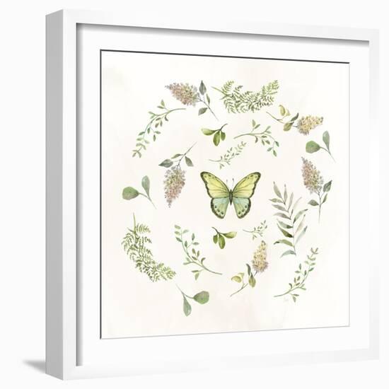 Butterfly Enchantment I-null-Framed Art Print