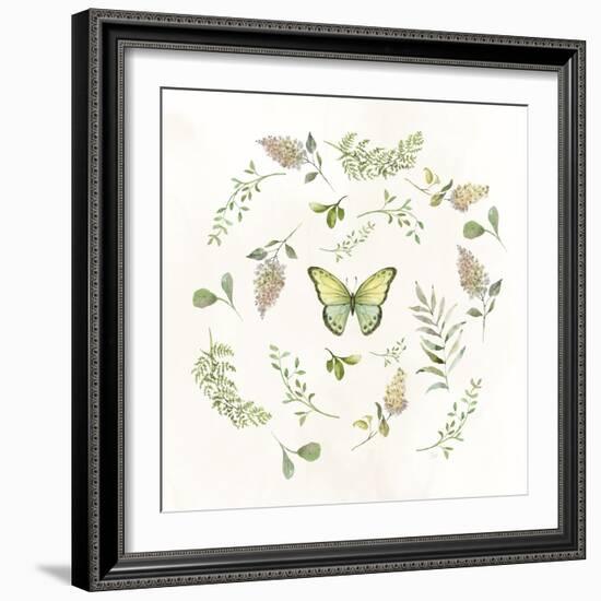 Butterfly Enchantment I-null-Framed Art Print