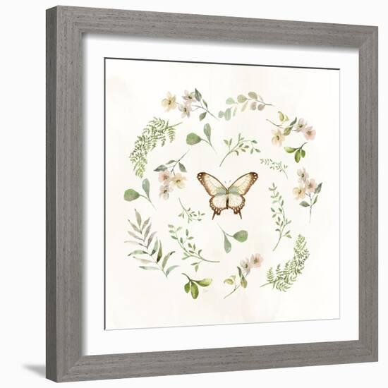 Butterfly Enchantment II-null-Framed Art Print