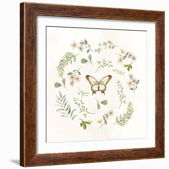 Butterfly Enchantment II-null-Framed Art Print