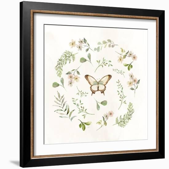 Butterfly Enchantment II-null-Framed Art Print