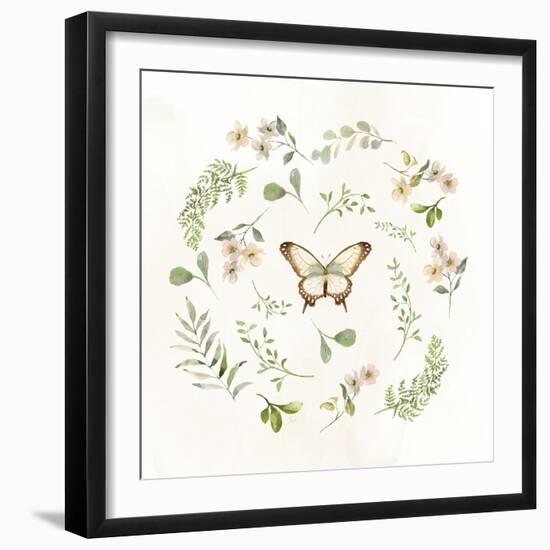 Butterfly Enchantment II-null-Framed Art Print