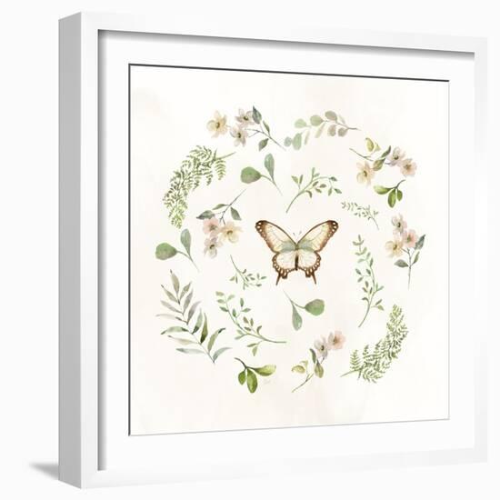 Butterfly Enchantment II-null-Framed Art Print