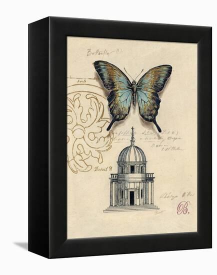 Butterfly Etching-Chad Barrett-Framed Stretched Canvas