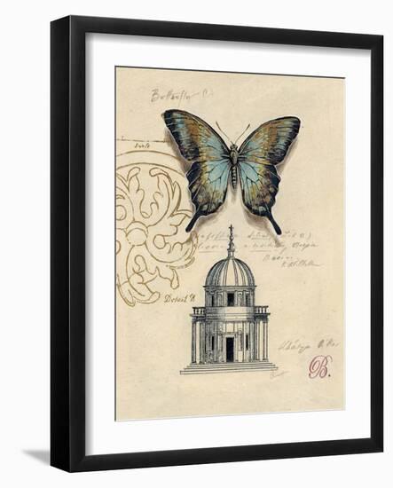 Butterfly Etching-Chad Barrett-Framed Art Print