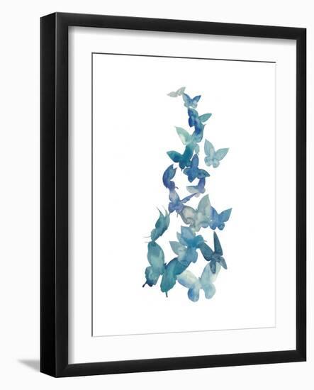 Butterfly Falls II-Grace Popp-Framed Premium Giclee Print