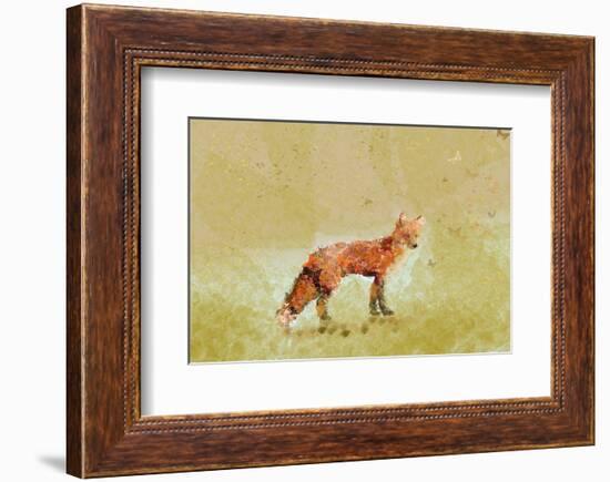 Butterfly Fox-Claire Westwood-Framed Premium Giclee Print