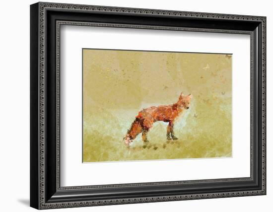 Butterfly Fox-Claire Westwood-Framed Premium Giclee Print
