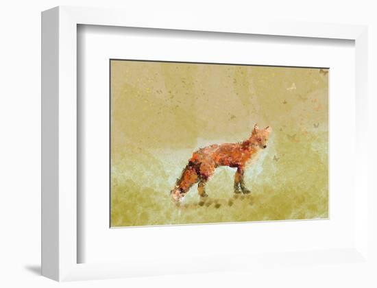 Butterfly Fox-Claire Westwood-Framed Premium Giclee Print