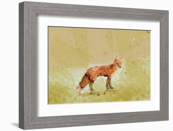 Butterfly Fox-Claire Westwood-Framed Art Print