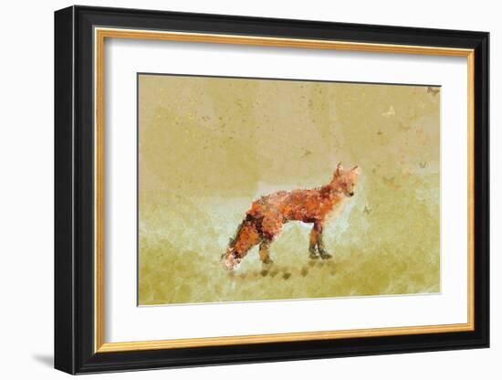 Butterfly Fox-Claire Westwood-Framed Art Print