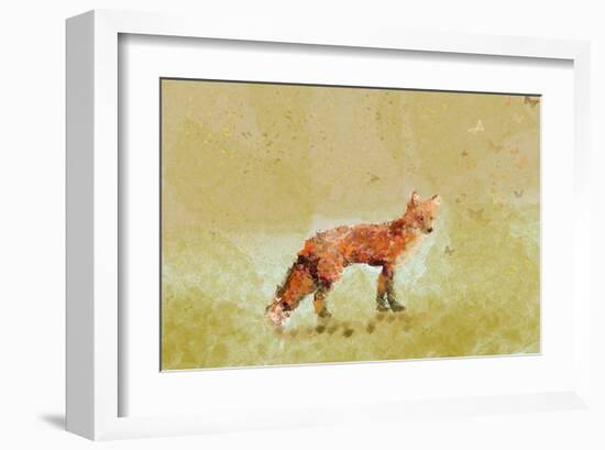 Butterfly Fox-Claire Westwood-Framed Art Print