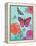 Butterfly Garden I-Teresa Woo-Framed Stretched Canvas