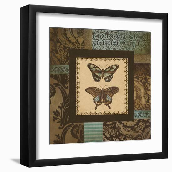 Butterfly Garden I-Kimberly Poloson-Framed Art Print