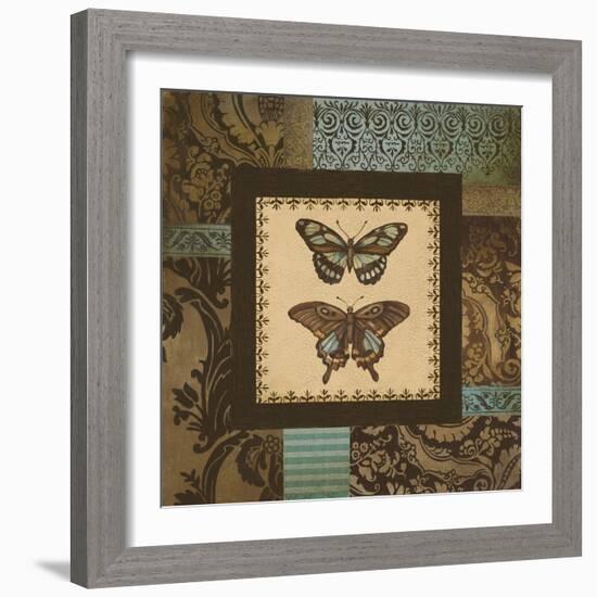 Butterfly Garden I-Kimberly Poloson-Framed Art Print