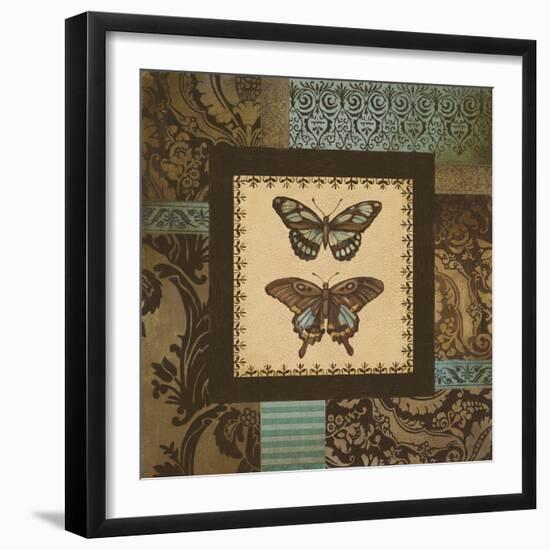 Butterfly Garden I-Kimberly Poloson-Framed Art Print