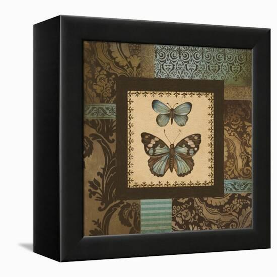 Butterfly Garden II-Kimberly Poloson-Framed Stretched Canvas