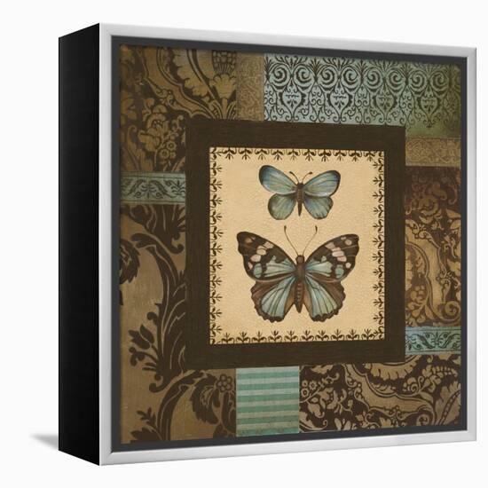 Butterfly Garden II-Kimberly Poloson-Framed Stretched Canvas