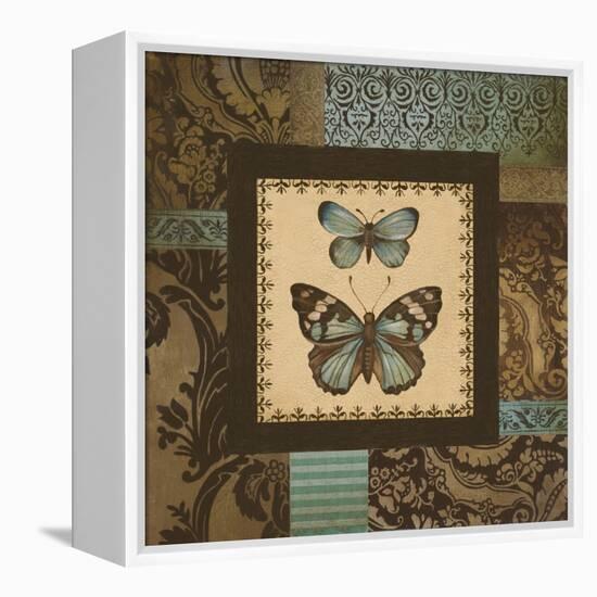 Butterfly Garden II-Kimberly Poloson-Framed Stretched Canvas