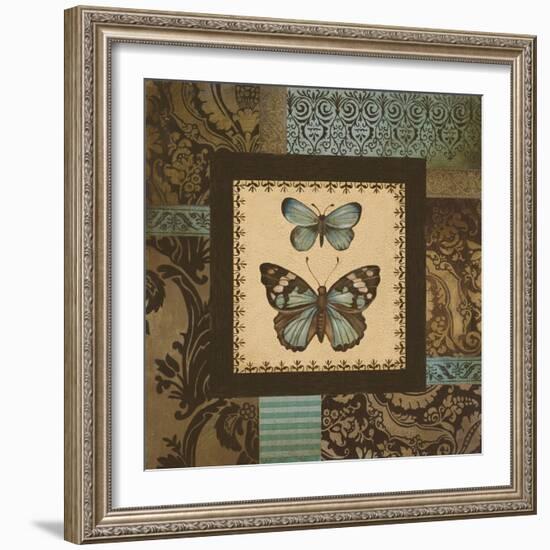 Butterfly Garden II-Kimberly Poloson-Framed Art Print