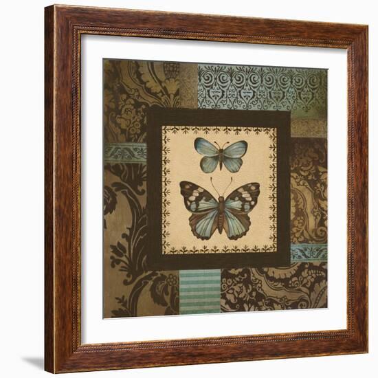 Butterfly Garden II-Kimberly Poloson-Framed Art Print