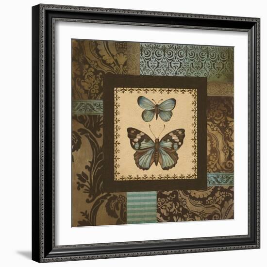 Butterfly Garden II-Kimberly Poloson-Framed Art Print