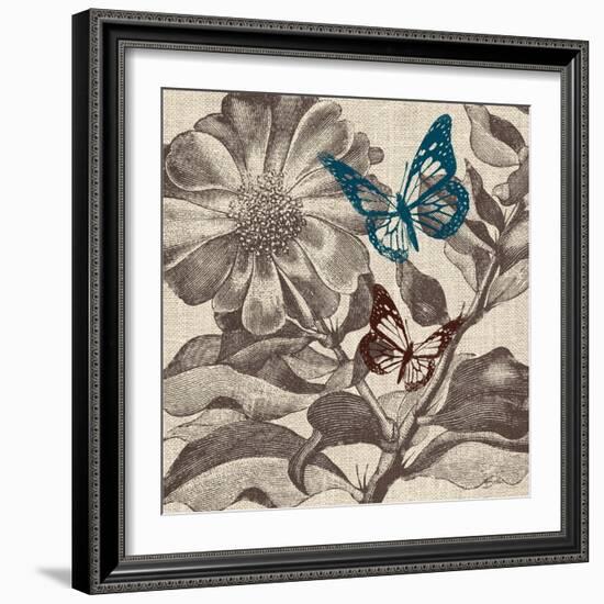 Butterfly Gardens-Bella Dos Santos-Framed Art Print