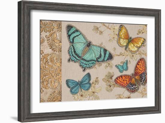 Butterfly Gathering-Chad Barrett-Framed Art Print