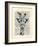 Butterfly Giraffe-Matt Dinniman-Framed Art Print