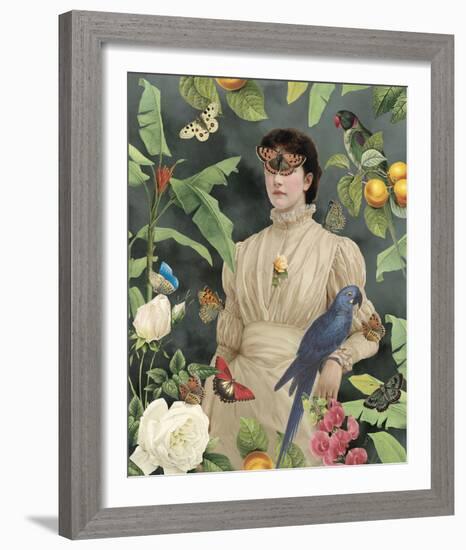 Butterfly Girl-Eccentric Accents-Framed Giclee Print