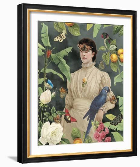 Butterfly Girl-Eccentric Accents-Framed Giclee Print