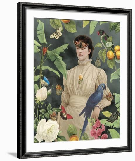 Butterfly Girl-Eccentric Accents-Framed Giclee Print