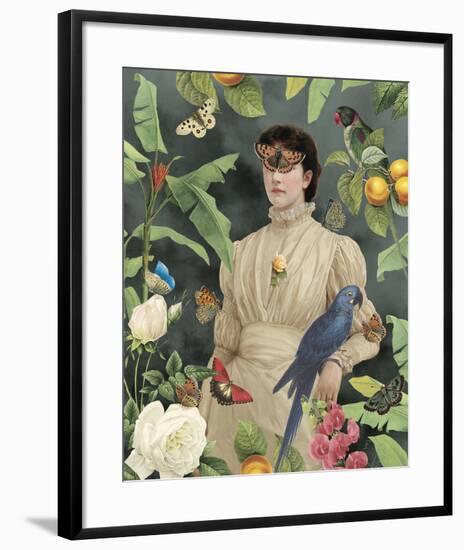 Butterfly Girl-Eccentric Accents-Framed Giclee Print