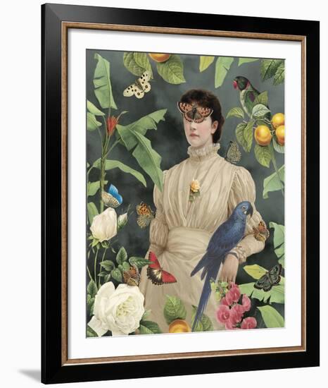 Butterfly Girl-Eccentric Accents-Framed Giclee Print