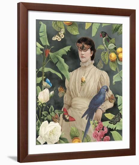 Butterfly Girl-Eccentric Accents-Framed Giclee Print