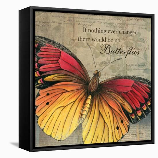 Butterfly I-Kimberly Poloson-Framed Stretched Canvas