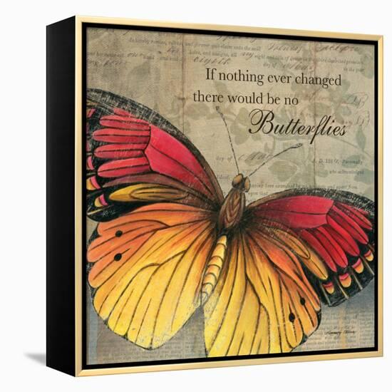 Butterfly I-Kimberly Poloson-Framed Stretched Canvas