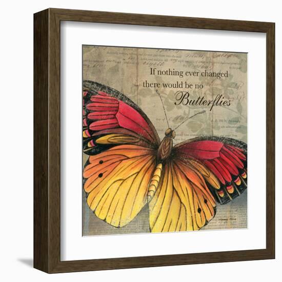 Butterfly I-Kimberly Poloson-Framed Art Print